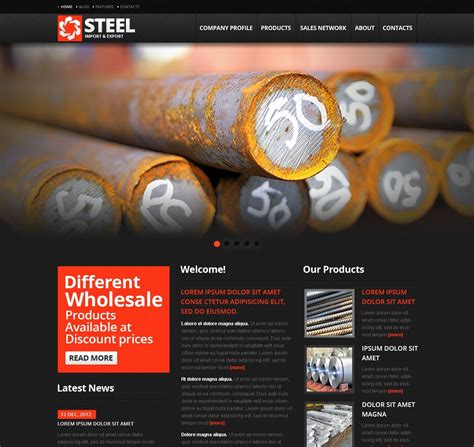 Steelworks Website Templates 